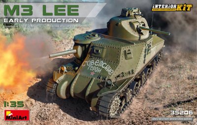 Zoom bild av M3 Lee Early production interiør kit 1/35