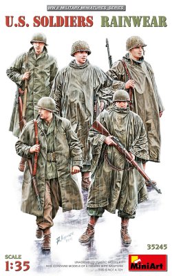 Zoom bild av 1/35 U.S. SOLDIERS RAINWEAR