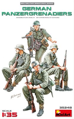 Zoom bild av GERMAN PANZERGRENADIERS 1/35