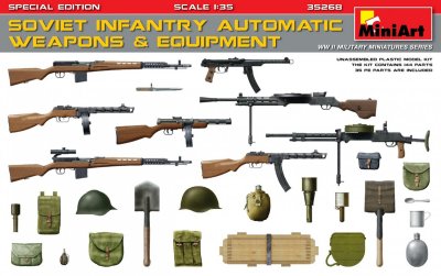 Zoom bild av 1/35 Sov.Inf.Automatic Weapons&Equipment.Sp.Ed.