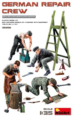 Zoom bild av Tyske reparations mandskab 1/35