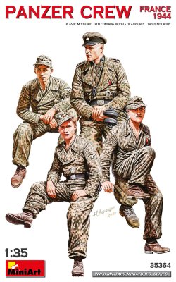 Zoom bild av Panzer crew France 1944 1/35