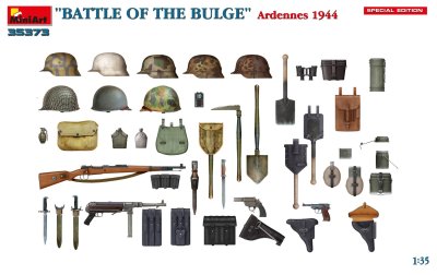 Zoom bild av “BATTLE OF THE BULGE”. Ardennes 1944. SPECIAL EDITION