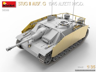 Zoom bild av STUG III AUSF. G 1945 ALKETT PROD.
