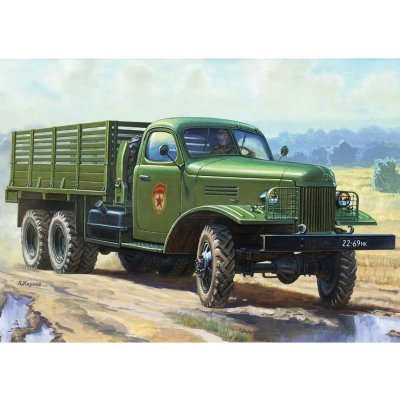 Zoom bild av SOVIET 4,5 TON TRUCK. SKALA 1/35