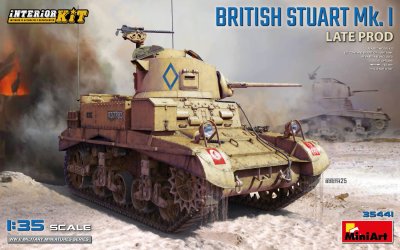 Zoom bild av 1/35 British Stuart Mk. I Late Prod. Interior Kit