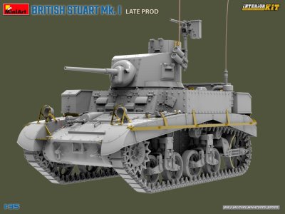 Zoom bild av 1/35 British Stuart Mk. I Late Prod. Interior Kit