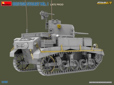 Zoom bild av 1/35 British Stuart Mk. I Late Prod. Interior Kit