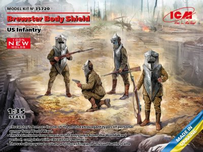 Zoom bild av Brewster Body shield US Infanteri 1/35