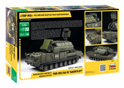 Zoom bild av RUSS. TOR M2 MISSILE SYSTEM. SKALA 1/35