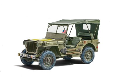 Zoom bild av WILLYS JEEP MB. SKALA 1/24
