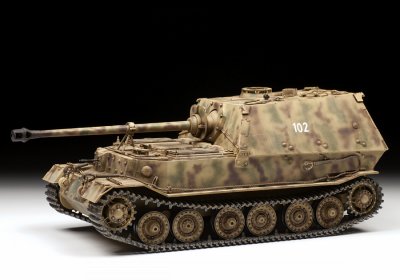 Zoom bild av GERMAN TANK DESTROYER ELEFANT SD.KFZ. 184. SKALA 1/35