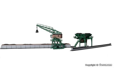 Zoom bild av 36738 Z Large coaling facility Gremberg. BYGGSATS I SKALA Z