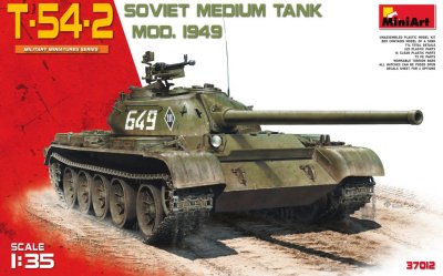 Zoom bild av T-54-2 SOVIET MEDIUM TANK. Mod. 1949 SKALA 1/35