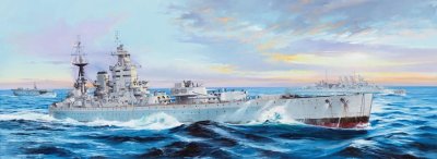 HMS NELSON 1944 (L 108 CM) SKALA 1:200