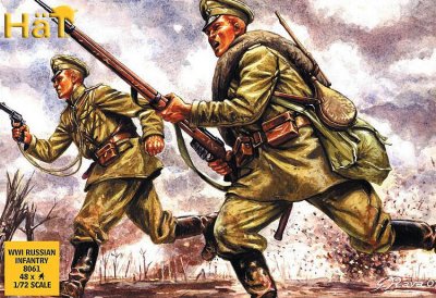 Zoom bild av WWI RUSSIAN INFANTRY. 48 st. SKALA 1/72