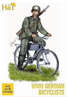 Zoom bild av 1/72 WWII German Bicyclists
