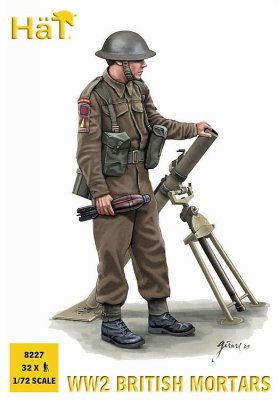 Zoom bild av WWII BRITISH MORTARS. 32 FIGURER I SKALA 1/72