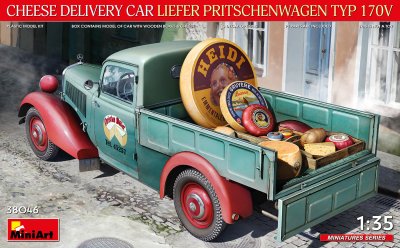 Zoom bild av CHEESE DELIVERY CAR LIEFER PRITSCHENWAGEN TYP 170V