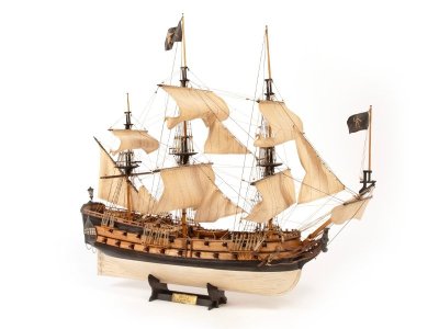 Zoom bild av OcCre Royal Fortune – Piratenfregatte von Black Bart im Maßstab 1:65