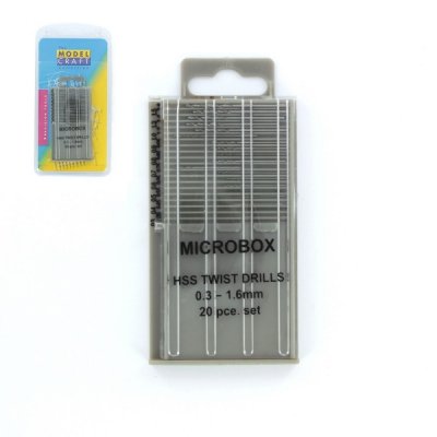 MICROBOX DRILL SET (20) 0,3-1,6 mm-