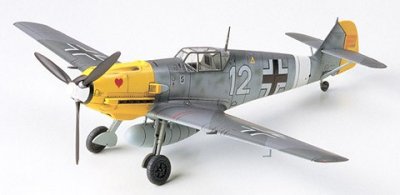 Zoom bild av MESSERSCHMITT Bf109 E-4/7 TROP. L=122 mm. SKALA 1/72
