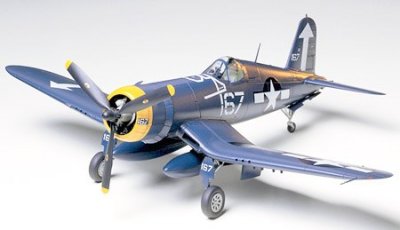 Zoom bild av VOUGHT F4U-1D CORSAIR. L=205mm. SKALA 1/48