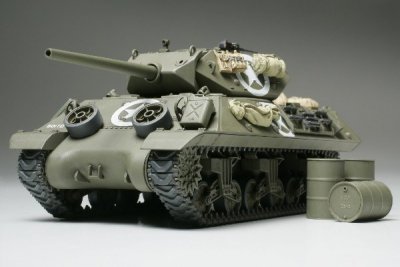 Zoom bild av US TANK DESTROYER M10, MID PROD. L=143mm. SKALA 1/48