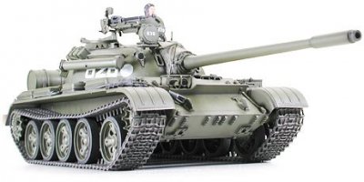 Zoom bild av T-55A RUSSIAN MEDIUM TANK MED 1 FIGUR. SKALA 1/35