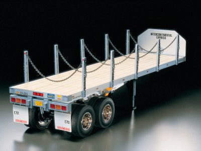 Zoom bild av TAMIYA 1/14 FLATBED SEMITRAILER