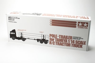 Zoom bild av TAMIYA 1/14 TRUCK POLE TRAILER