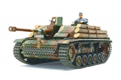 Zoom bild av STUG III AUSF. G. FINLAND MED 1 FIGUR. SKALA 1/35
