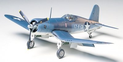 Zoom bild av CHANGE VOUGHT F4U-1/2 BIRD CAGE CORSAIR. L=205mm. SKALA 1/48