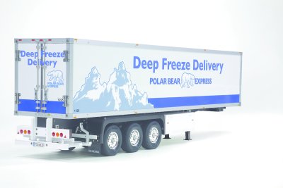 Zoom bild av TAMIYA 1/14 3-Axle reefer semi trailer