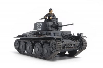 Zoom bild av GERMAN PANZERKAMPFWAGEN 38(t) Ausf. E/F. L=98 mm. SKALA 1/48