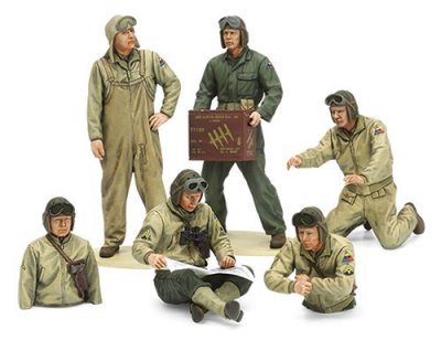 Zoom bild av US TANK CREW SET. SKALA 1/35