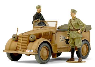 Zoom bild av TAMIYA 1/35 Italian/German 508CM Coloniale Staff Car