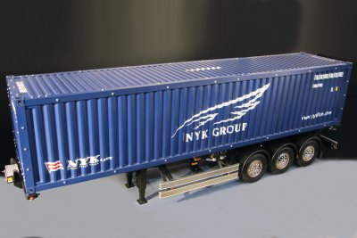 Zoom bild av TAMIYA 1/14 NYK 40ft Container Semi-Trailer