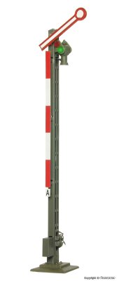 Zoom bild av 4530 H0 Semafor hemsignal, smal mast, enarmad