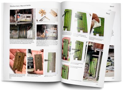Zoom bild av Vallejo Book: Diorama by Marcel Ackle 184 pages