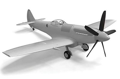Zoom bild av SUPERMARINE SPITFIRE Mk. XIV. 118 DELAR. 195X207 mm. NIVÅ 3 AV 4