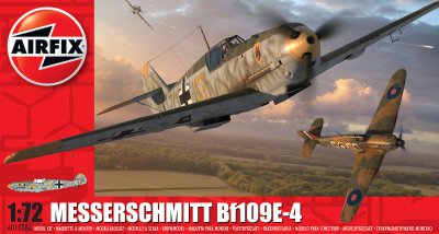 Zoom bild av Airfix Messerschmitt Bf109E-4 1:72