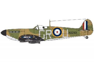 Zoom bild av SUPERMARINE SPIFIRE MK.I. SKALA 1/72