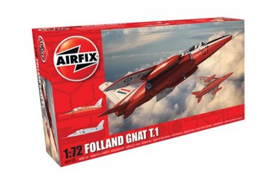 Zoom bild av FOLLAND Gnat T.1. 49 DELAR. 155X102 mm. NIVÅ 1 AV 4. SKALA 1/72