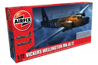 Zoom bild av VICKERS WELLINGTON Mk.1A/C. 133 DELAR. 273X364 mm. NIVÅ 3 AV 4.