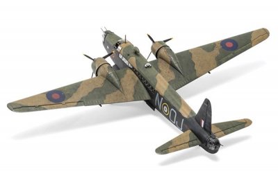 Zoom bild av VICKERS WELLINGTON Mk.1A/C. 133 DELAR. 273X364 mm. NIVÅ 3 AV 4.