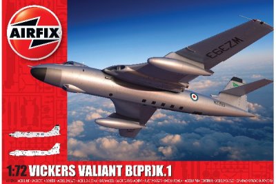 Zoom bild av VICKERS VALIANT. SKALA 1/72