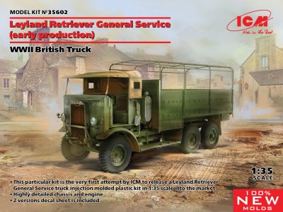 Leyland Retriever General Service (Early production) WWII British Truck 1/35