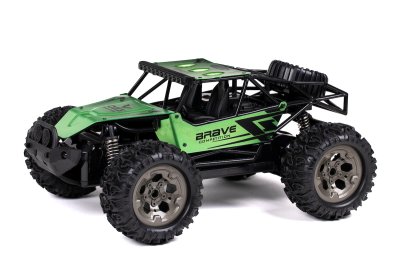 Zoom bild av TEC-TOY Brave R/C 1:12, 2,4GHz, 7,4V 500mAh Li-Ion, green