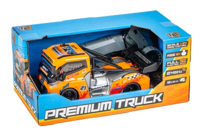 Zoom bild av TEC-TOY Premium Truck R/C 1:24 2,4GHz, orange